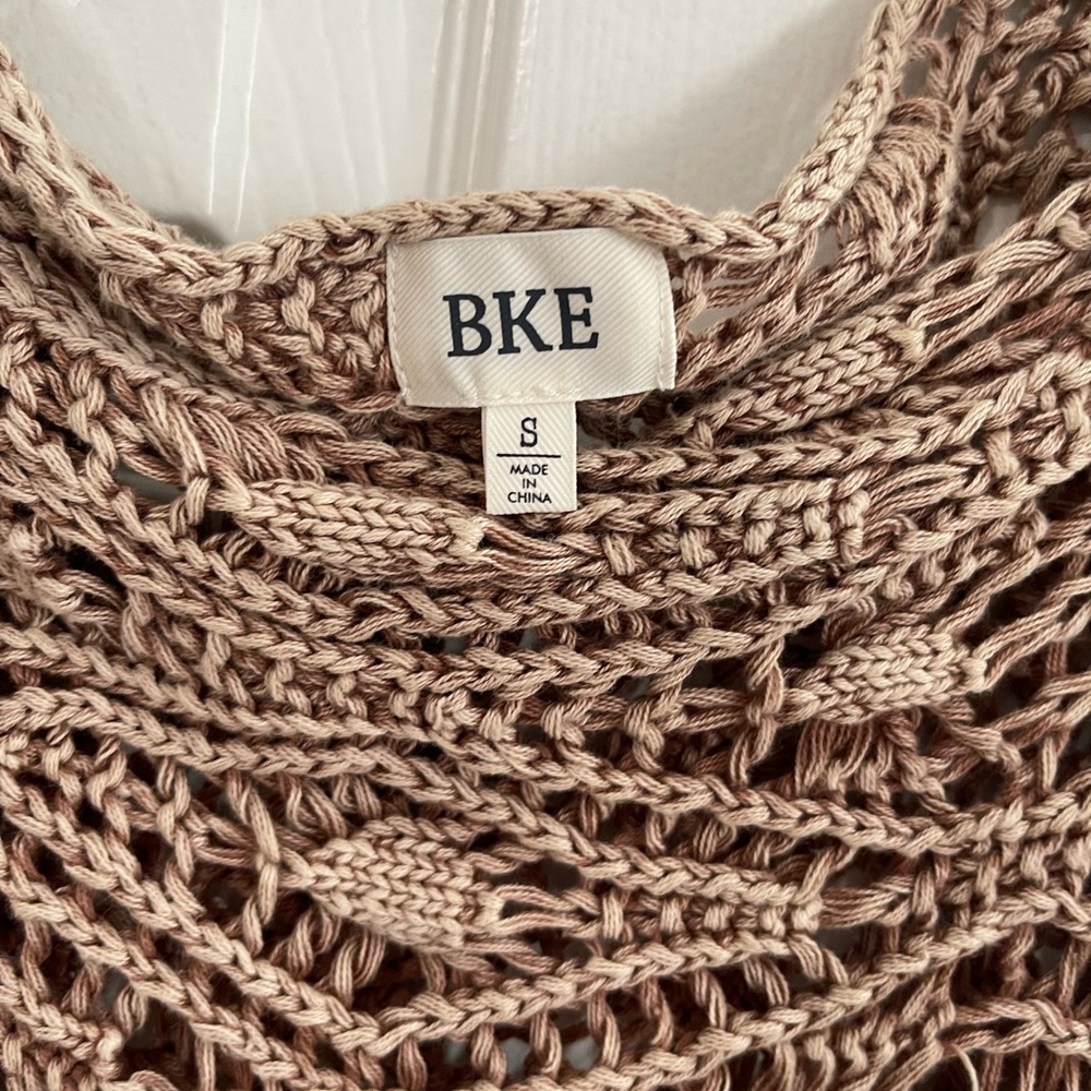 Buckle Off the Shoulder Washed Sweater. Size Small. - Picture 6 of 7